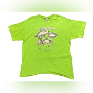 2 for $25 - Vintage Y2K dolphin florida shirt size XL